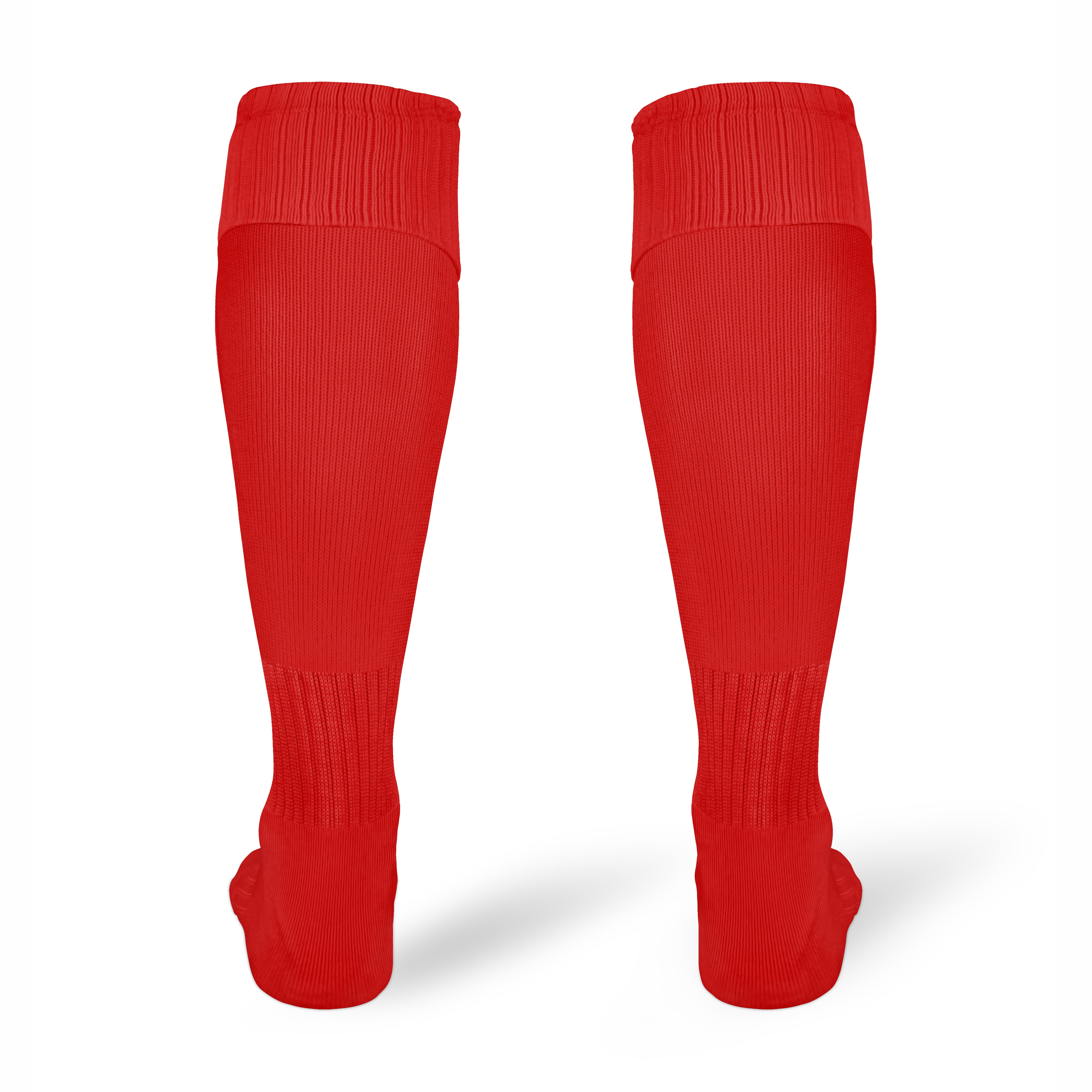 Chaussettes de football enfant rouges pour entraînement et match