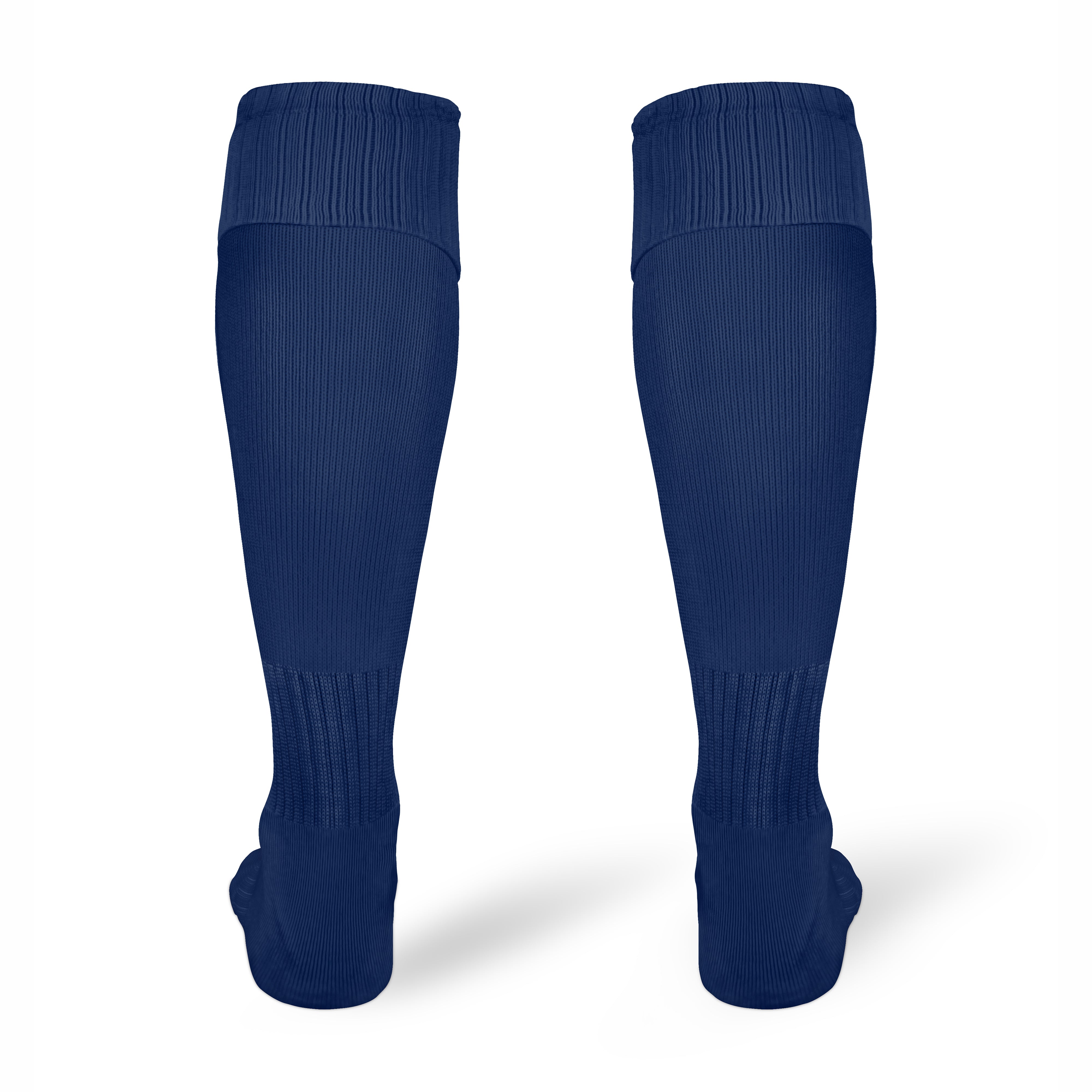 Chaussettes de football enfant bleu marine pour entraînement et match