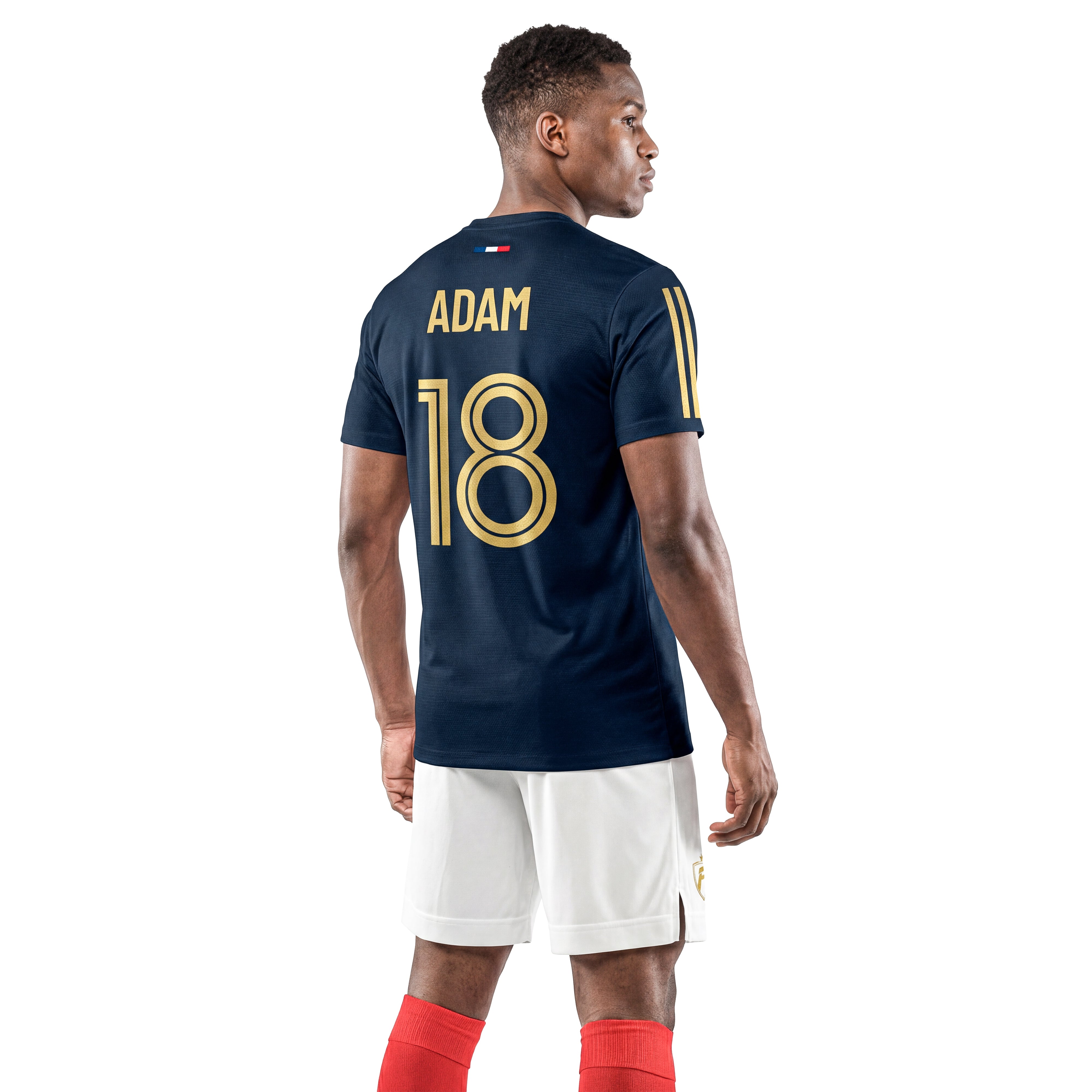 Ensemble de football homme personnalisé bleu marine