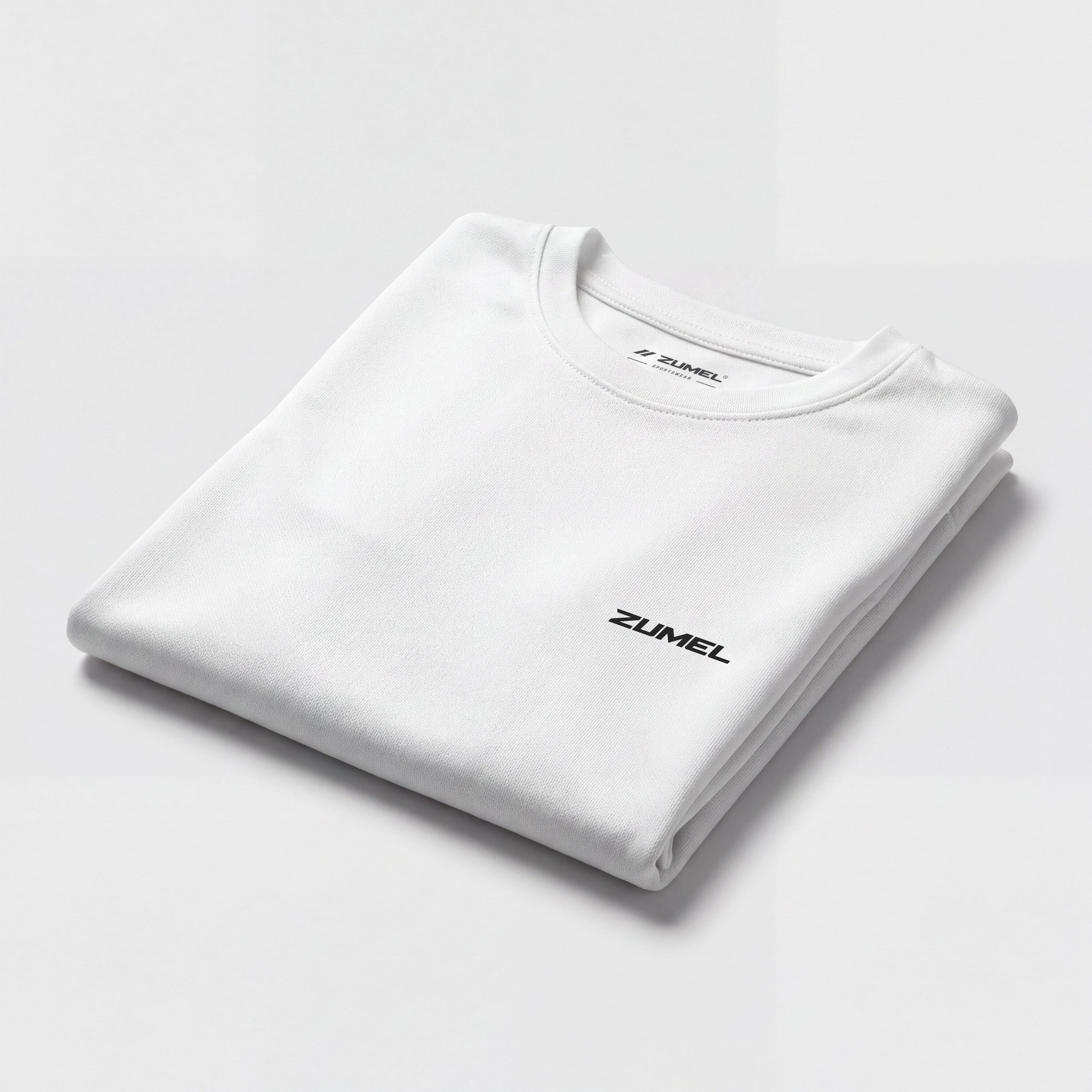 T-shirt de sport femme blanc en polyester