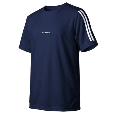 Maillot de sport enfant bleu marine technique