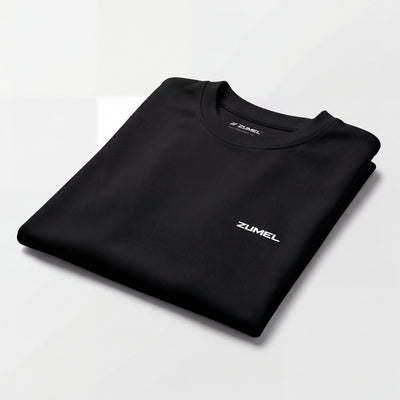 T-shirt de sport femme noir original ZUMEL