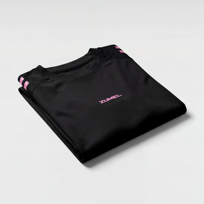 Maillot de sport fille noir pour école et gymnastique
