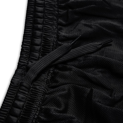Short de football fille noir personnalisé avec numéro rose