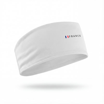 Bandeau de sport blanc France pour homme