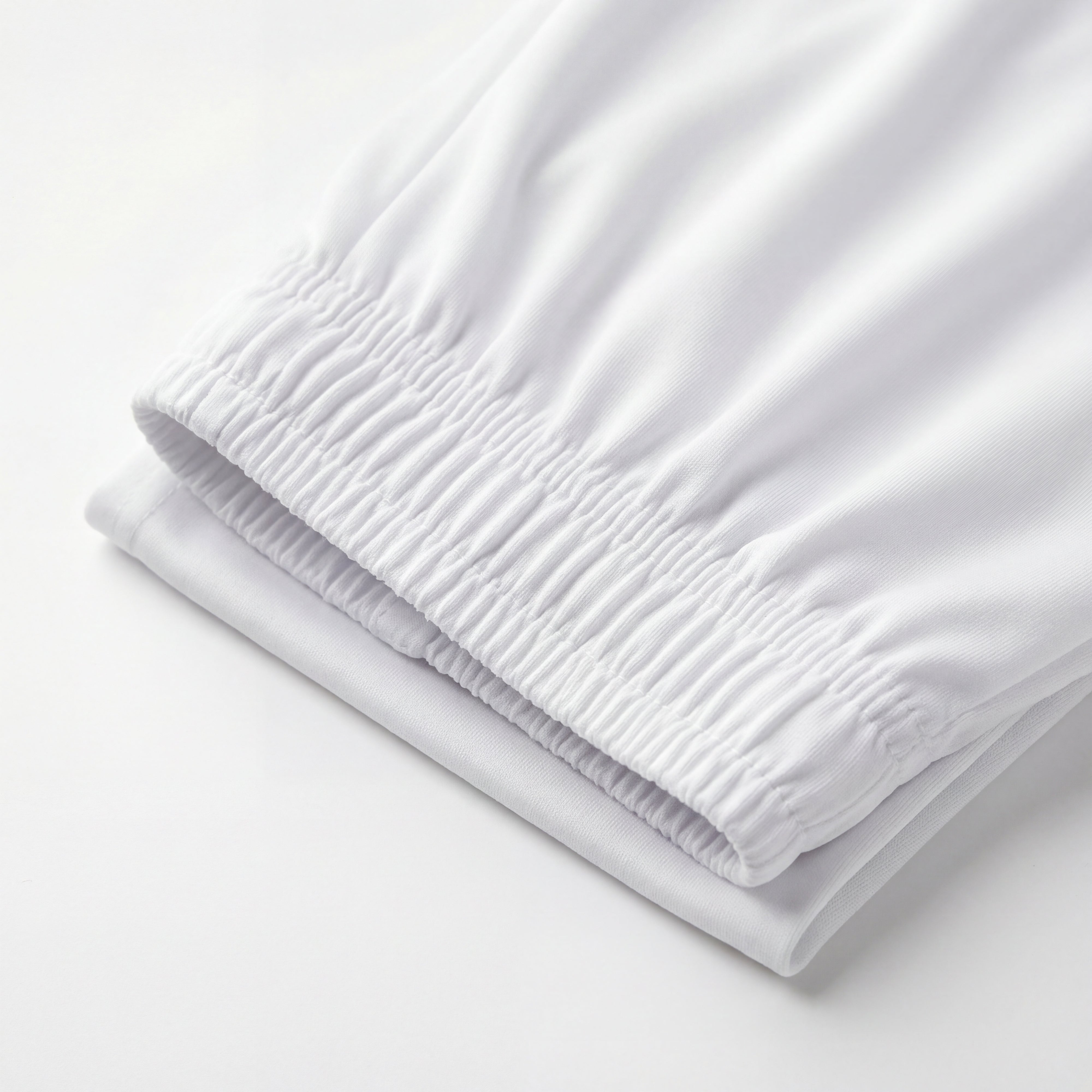 Short de sport enfant blanc pour entraînement et activités physiques