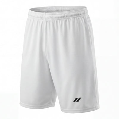 Short de sport enfant blanc pour entraînement et activités physiques